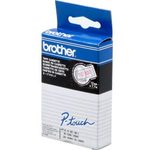 Brother Original P-Touch Farbband rot auf transparent (TC-102)