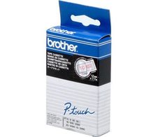 Brother Original P-Touch Farbband rot auf transparent (TC-102)