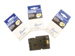 Brother Original P-Touch Farbband schwarz auf gelb (TC-601)