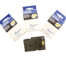 Brother Original P-Touch Farbband schwarz auf gelb (TC-601)