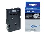 Brother Original P-Touch Farbband schwarz auf transparent (TCM-91)