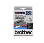 Brother Original P-Touch Farbband weiß auf schwarz (TX-355)