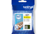 Brother Original LC-421Y Druckerpatrone gelb 200 Seiten (LC421Y)