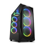 Sharkoon PC Gehäuse REV300 RGB Black ATX schwarz