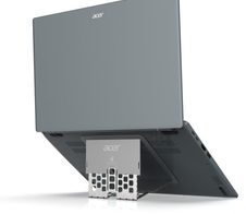Acer faltbarer Notebook Ständer Navy Grey