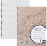 LANDRÉ® Collegeblock Recycling Lineatur 27 liniert DIN A4 Innen- und Außenrand
