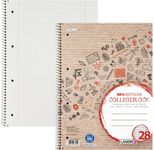 LANDRÉ® Collegeblock Recycling Lineatur 28 kariert DIN A4 Innen- und Außenrand