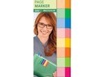 sigel MULTICOLOR Haftmarker farbsortiert - 10 x 50 Streifen