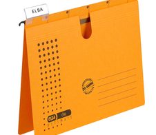 ELBA Hängehefter chic ULTIMATE Karton gelb 1 x kaufmännische Heftung - 5 Stück