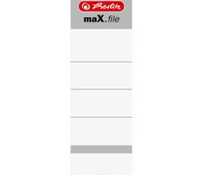 herlitz Ordneretiketten maX.file weiß - 10 Stück