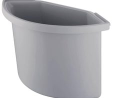 helit Mülleimer-Einsatz 2,0 l - lichtgrau