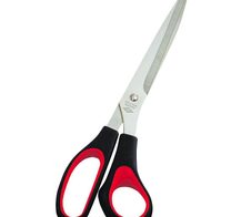 WEDO Papierschere 25,5 cm - schwarz-rot