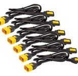 APC AP8706S-WW Stromkabel-Set (je 6), verriegelbar, C13 auf C14, 1,8 m
