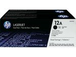 HP Original 12A Toner Doppelpack schwarz 2 x 2.000 Seiten (Q2612AD)