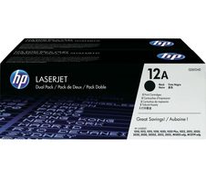 HP Original 12A Toner Doppelpack schwarz 2 x 2.000 Seiten (Q2612AD)