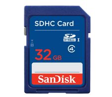 SanDisk SDHC Speicherkarte 32GB