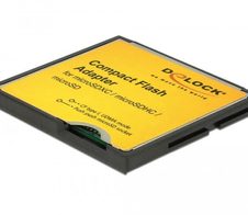 DeLOCK Adapter Compact Flash für Micro SD Speicherkarten