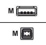 LEXMARK USB-Druckerkabel 2 m (1021294)