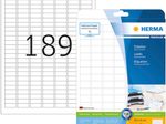 HERMA Etiketten 4333 weiß 25,4 x 10,0 mm - 4.725 Stück