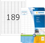 HERMA Etiketten 4333 weiß 25,4 x 10,0 mm - 4.725 Stück