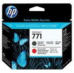 HP Original 771 Druckkopf schwarz matt / rot 775ml (CE017A)