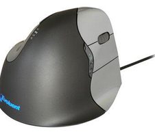 Evoluent VerticalMouse 4 - Maus - ergonomisch - Für Rechtshänder - optisch - 6 Tasten - kabelgebunden - USB