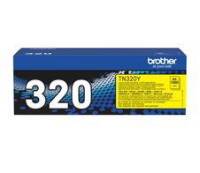 Brother Original TN320Y Toner gelb 1.500 Seiten (TN-320Y)
