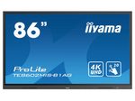 iiyama ProLite TE8602MIS-B1AG Interaktiv LCD Touchscreen-Display 218,44cm (86") 4K UHD mit integrierter Software