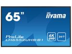 iiyama ProLite LH6552UHS-B1 Signage Display 165,10cm (65 Zoll) 4K UHD Auflösung, Intel® SDM-S Steckplatz