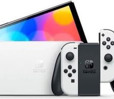 Nintendo Switch OLED weiß-schwarz