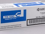 Kyocera Original TK-580C Toner cyan 2.800 Seiten (1T02KTCNL0) für ECOSYS P6021cdn, FS-C5150DN