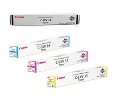 Canon Original Toner C-EXV34 4er-Set schwarz, cyan, magenta, gelb