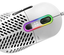 Mountain Makalu 67 RGB Gaming Maus Weiß