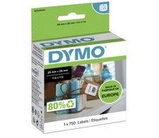 DYMO® Original Etikett für LabelWriter™, Vielzweck - weiss -  ablösbar, 1 x 750 Etiketten