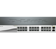 D-Link DES-1210-28P 24-Port 100MBit/s PoE 2-Port Gigabit 2-Port Combo Gigabit SFP Switch
