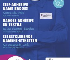 AVERY Zweckform Namensetiketten L4785-20 weiß 80,0 x 50,0 mm - 200 Stück