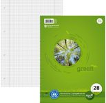 Staufen Collegeblock green Lineatur 28 Innen- und Außenrand - kariert DIN A4