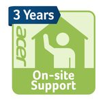 Acer Care Plus No-booklet - erweiterte Servicevereinbarung (Verlängerung) - 3 Jahre - Vor-Ort