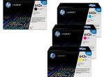 HP Original 643A Toner 4er Set schwarz, cyan, magenta, gelb