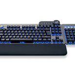Mountain Everest Max Gunmetal Grey - RGB Gaming Tastatur mit CHERRY MX Blue Switches