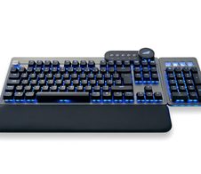 Mountain Everest Max Gunmetal Grey - RGB Gaming Tastatur mit CHERRY MX Red Switches