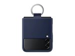 Silicone Cover mit Ring EF-PF711 für das Galaxy Z Flip3 5G (Navy)