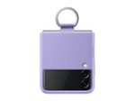 Silicone Cover mit Ring EF-PF711 für das Galaxy Z Flip3 5G (Lavender)