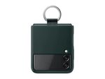 Silicone Cover mit Ring EF-PF711 für das Galaxy Z Flip3 5G (Green)