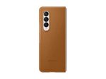 Leather Cover EF-VF926 für das Galaxy Z Fold3 5G (Camel)
