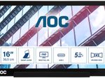 AOC I1601P portabler Monitor 39,5 cm (15,6 Zoll)
