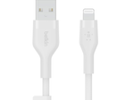 Belkin BoostCharge Flex USB-A Kabel mit Lightning Connector (2m, Weiß)