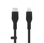 Belkin BoostCharge Flex USB-C Kabel mit Lightning Connector (2m, Schwarz)