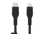 Belkin BoostCharge Flex USB-C Kabel mit Lightning Connector (3m, Schwarz)