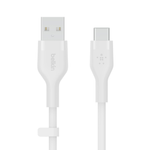 Belkin BoostCharge Flex USB-A auf USB-C Kabel (1m, Weiß)